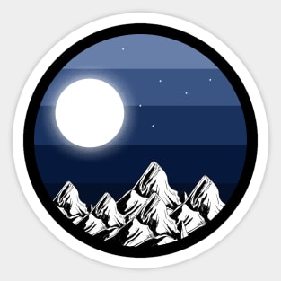 Moonlighting Sticker